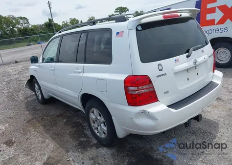 2003 Toyota Highlander Limited z USA, uszkodzony, nr VIN JTEGF21A830108799